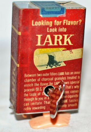 Circa 1966 Lark Walking Cigarette Pack Wind - Up Toy