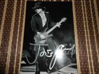 Joe Perry,  Musician,  Hand Signed Photo 6 X 4