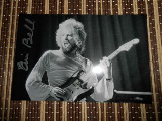 Eric Bell,  Musician/ Singer,  Hand Signed Photo 6 X 4