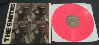 The Smiths - Meat Is Murder - Very Rare 12 " Pink Vinyl Lp Morrissey