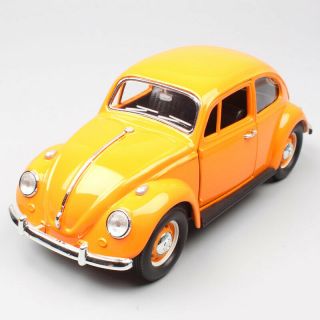 1:24 Classic Volkswagen Vw Superbug Beetle Bug 1967 Diecast Model Scale Car Toys