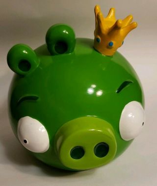 Leonard The Green Pig King Angry Birds Ceramic Bank 24 Inches Around