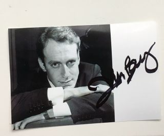 John Barry Hand Signed Autograph Photo - James Bond Composer - Dr No