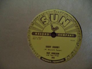 Rare Roy Orbison 78 Sun 242 Ooby Dooby/go Go Go Vg,