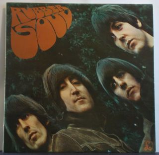 The Beatles Rubber Soul - Uk 2nd Mono Lp (1965) - John Lennon Paul Mccartney
