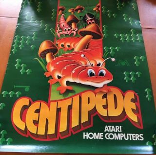 Atari Centipede Poster Atari Home Computers