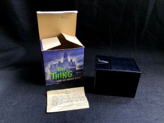 Vtg Addams Family The Thing Mechanical Coin Bank W/box - 1964 Not Working//parts