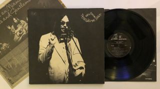 Neil Young - Tonight’s The Night - 1975 Us 1st Press W/ Poster Ms 2221 Vg,