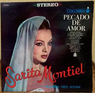 Sarita Montiel - Pecado De Amor 1962 Japan Thin Sleeve Lp Ys - 3705 /sara