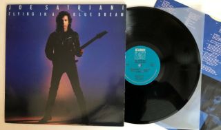 Joe Satriani - Flying In A Blue Dream - 1989 Us 1st Press Vg,  Ultrasonic