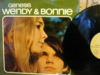 Wendy & Bonnie Genesis Very Rare Promo 1969 Vinyl Psych Folk Lp -