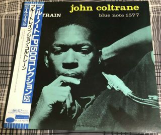 John Coltrane ‎– Blue Train Label: Blue Note ‎– Bn 1577,  Japanese Press 1994 Obi