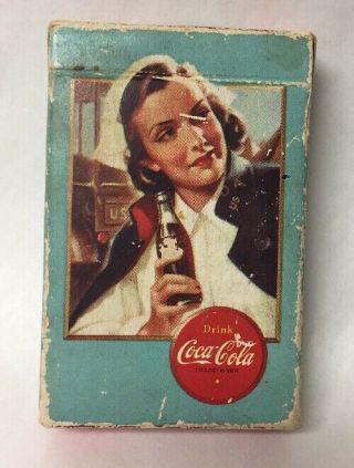 Vtg Pack Of Coca - Cola Coke Airplane Spotter Playing Cards 52 Cards