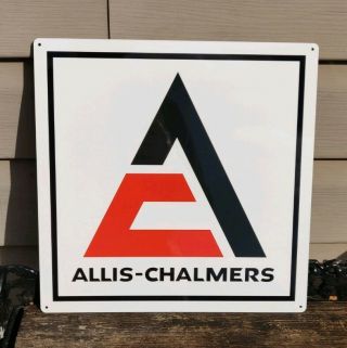 Allis - Chalmers Ac Metal Sign Farming Equipment Tractors Parts 12x12 50078