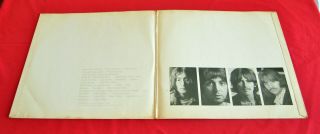 THE BEATLES - THE BEATLES (WHITE ALBUM) - 1968 UK 1st PRESSING - TOP LOADER - EX 3