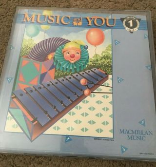 Macmillan Music - Music And You,  Grade 1,  Set Of 10 Records With Carry On Case