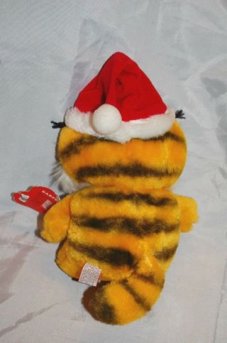Vintage 1981 Dakin Santa Claus Garfield Cat Stuffed Animal Garfield Plush Toy 3