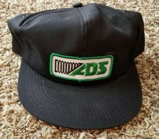 Vtg Ads Advanced Drainage Systems Patch Trucker Hat Snapback Cap K - Products Usa
