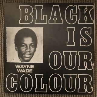 Wayne Wade Black Is Our Colour Lp 1977 Jamaican Pressing Bob Marley Rare Vinyl