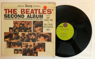 The Beatles Second Album - 1969 Us Press St - 2080 (nm) In Shrink Ultrasonic