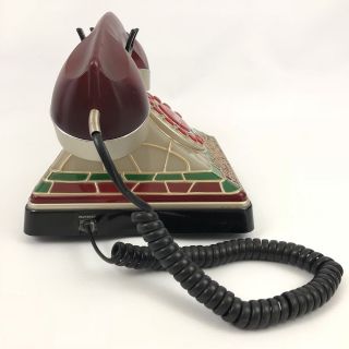 Vintage Looking Stained Glass Coca Cola Telephone 3