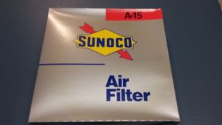 Vintage Sunoco Air Filters Still In Boxes Automobilia - Man Cave Display