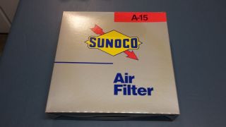VINTAGE SUNOCO AIR FILTERS STILL IN BOXES AUTOMOBILIA - MAN CAVE DISPLAY 3