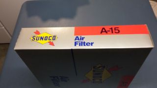 VINTAGE SUNOCO AIR FILTERS STILL IN BOXES AUTOMOBILIA - MAN CAVE DISPLAY 5