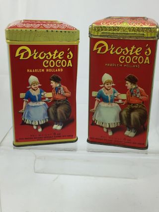 2 Different Vintage Droste 