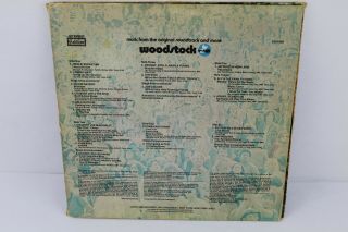 Woodstock 3 Record Set Music From The Woodstock Cotillion Records 1970 2