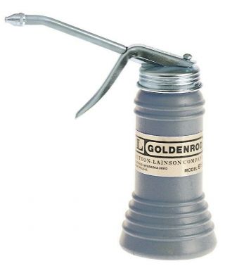Goldenrod 600 - S Pistol Pump Oiler With Straight Spout