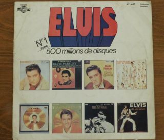 Elvis Presley - Impossibly Rare 70s Algerian Prs.  Lp See