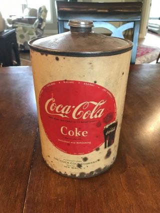 Old Coca Cola Syrup Container 1 Gallon