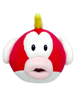 Real Little Buddy 1595 Mario All Star Cheep Cheep Stuffed Plush