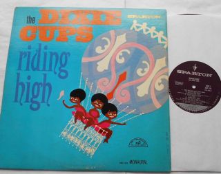 The Dixie Cups Riding High Nm - Canada Orig 1965 Funk Soul Girls Sparton Mono Lp
