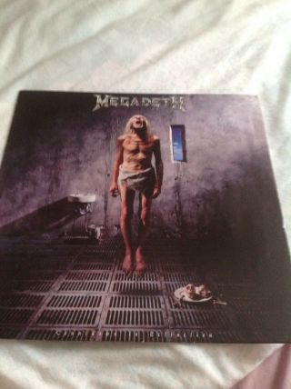 Megadeth Countdown To Extinction Vinyl Record Album 1992 Capitol Vgc