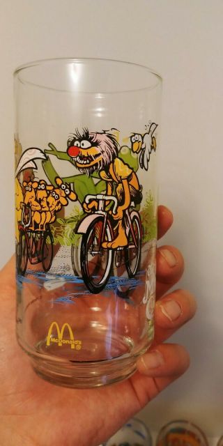 Vintage 1981 McDonald ' s The Great Muppet Caper Glasses (COMPLETE SET OF 4) 4