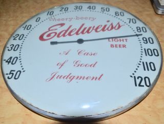 Vintage Edelweiss Thermometer " Cheery - Beery "
