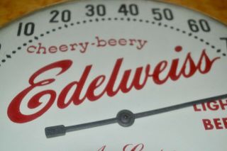 VINTAGE EDELWEISS THERMOMETER 