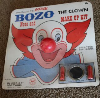 Bozo World Famous The Clown Make Up Kit Capital Records Larry Harmon
