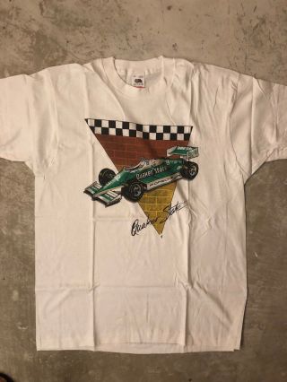 1987 Porsche Boutique Porsche Quaker State Indy Car T - Shirt Rare Awesome Xl