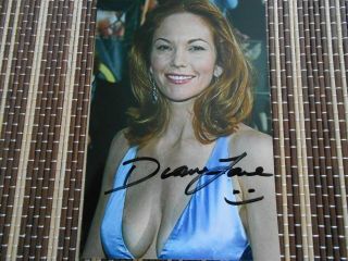 Diane Lane,  Actress,  Hand Signed Photo 6 X 4