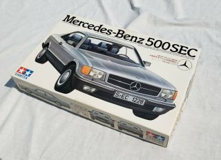 Tamiya - Mercedes - Benz 500sec - 1/24 Scale (1982)
