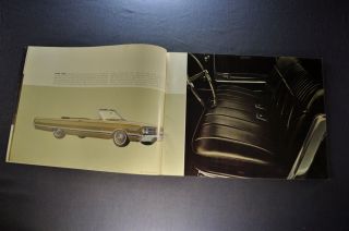 1966 Mercury Brochure Montclair Park Lane Monterey S - 55 Colony Park Wagon 66 3