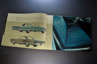 1966 Mercury Brochure Montclair Park Lane Monterey S - 55 Colony Park Wagon 66 4