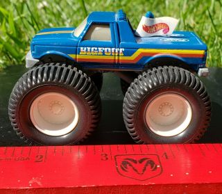 Vintage Hot Wheels Big Foot Ford Pickup Truck With Tall Tires,  Loose