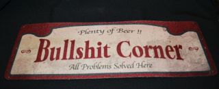 Vintage Bs Corner Beer Mat Hard To Find