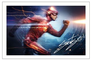 Grant Gustin The Flash Autograph Signed Photo Print Poster