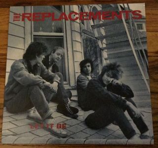 1984 The Replacements Let It Be Vinyl Lp Twin Tone Label Rare