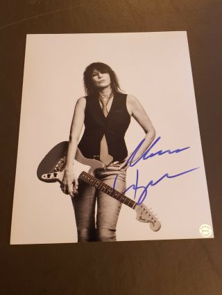 Chrissy Hynde Signed 8x10 Photo - The Pretenders - Autograph Rock Band